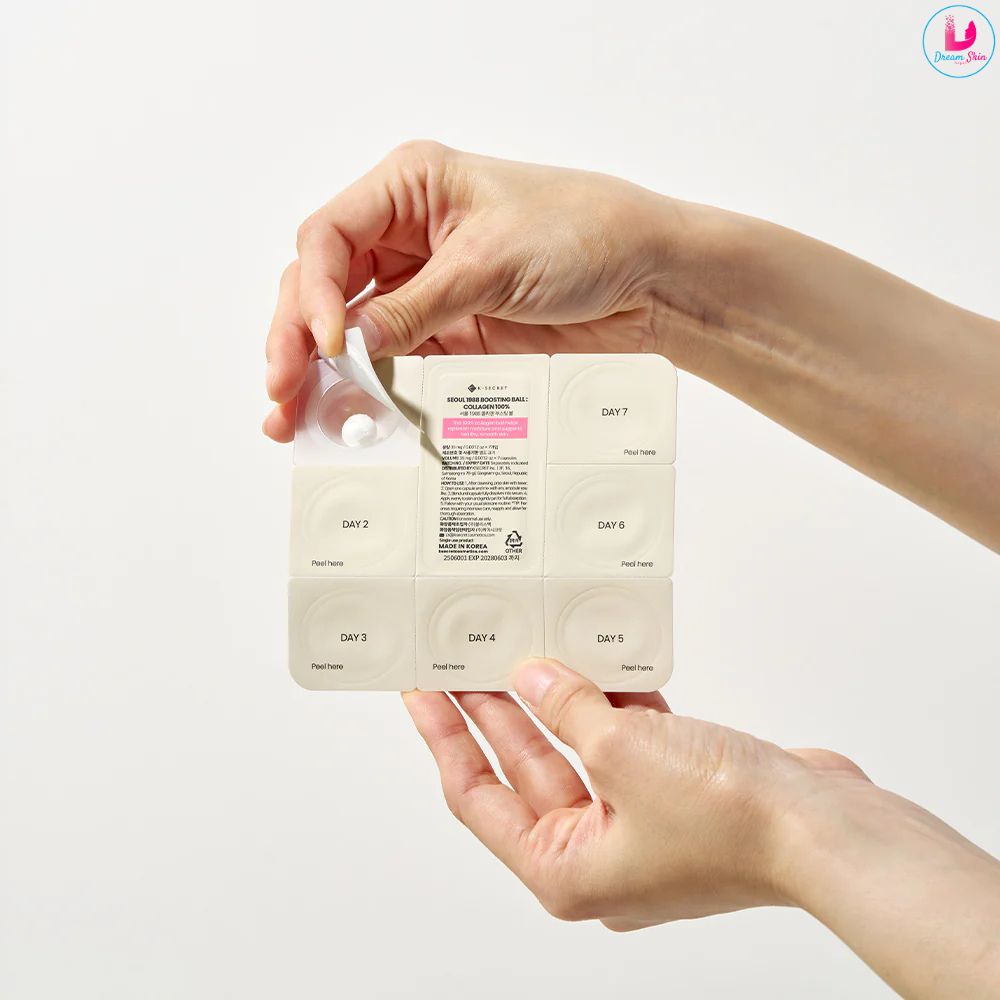 KSECRET SEOUL 1988 Boosting Ball : Collagen 100% [7 capsules]